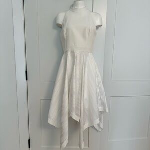 Ted Baker White handkerchief hemline, summer solstice dress
